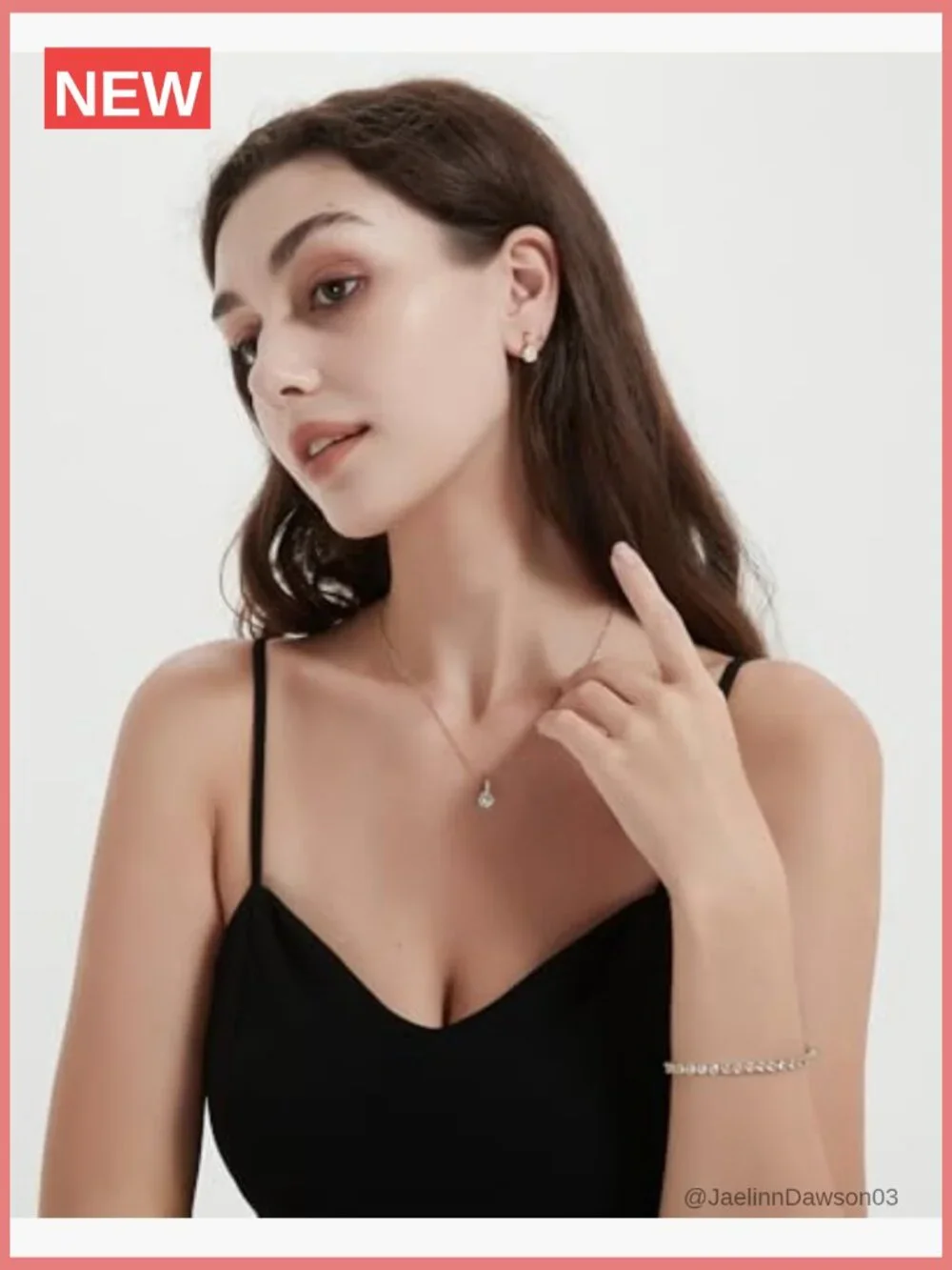 Bridesmaid Jewelry Set Cubic Zirconia Earrings Necklace Bracelet